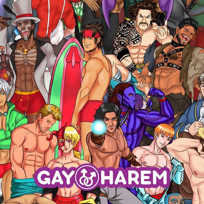 Gay Harem Juego Porno y Sexo